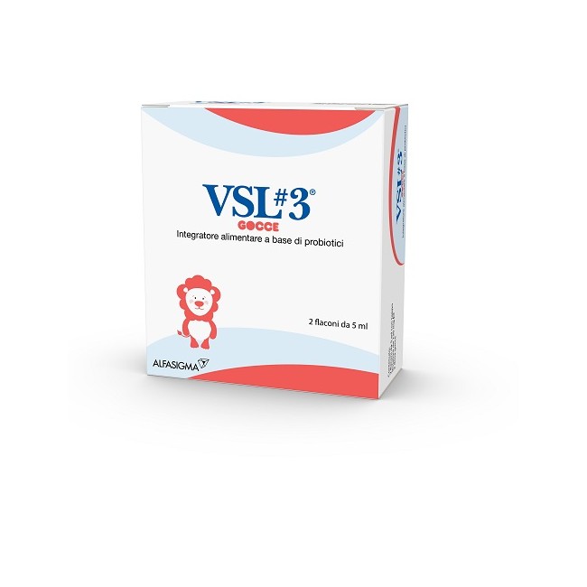 Vsl3 Gocce 2 Flaconi Da 5 Ml Vsl3 Gocce 2 Flaconi Da 5 Ml