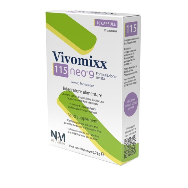 Vivomixx 115 Neo 9 10 Capsule Vivomixx 115 Neo 9 10 Capsule