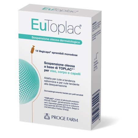 Eutoplac Sospensione Oleosa Dermatologica 14 Capsule Spremibili Eutoplac Sospensione Oleosa Dermatologica 14 Capsule Spremibili