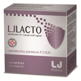 Ljlacto 100.000.000 Ufc Capsule Molli Vaginali Lactobacillus Plantarum P 17630