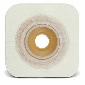 Placca Convessa Natura+ Pretagliata 25 Mm Flangia 45 Mm Durahesive E Cerotto Microporoso 5 Pezzi
