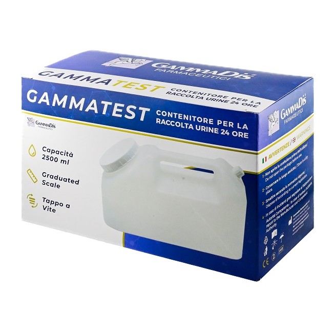 Contenitore Sterile Per La Raccolta Urina Gammasi 24h 2500 Ml Gammadis Contenitore Sterile Per La Raccolta Urina Gammasi 24h 2500 Ml Gammadis