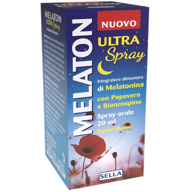 Melaton Ultra Spray Orale 20 Ml Melaton Ultra Spray Orale 20 Ml