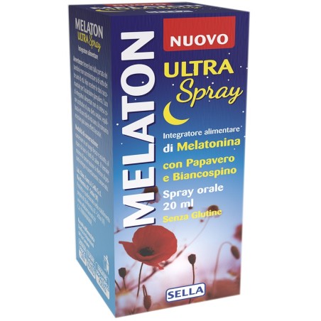 Melaton Ultra Spray Orale 20 Ml Melaton Ultra Spray Orale 20 Ml