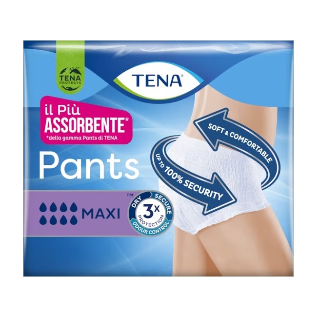 Pannolone Pull Up Tena Pants Maxi Taglia Large 8 Pezzi Pannolone Pull Up Tena Pants Maxi Taglia Large 8 Pezzi