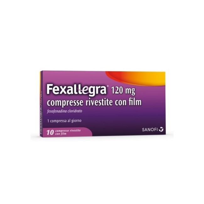 Fexallegra 120 Mg Compresse Rivestite Con Film Fexofenadina Cloridrato Fexallegra 120 Mg Compresse Rivestite Con Film Fexofenadina Cloridrato