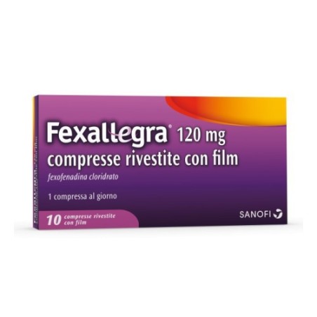 Fexallegra 120 Mg Compresse Rivestite Con Film Fexofenadina Cloridrato Fexallegra 120 Mg Compresse Rivestite Con Film Fexofenadina Cloridrato