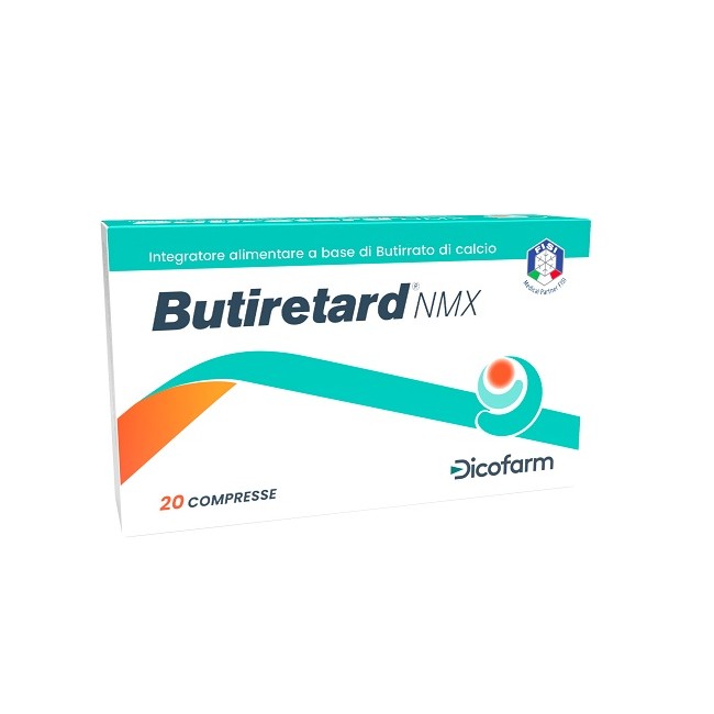 Butiretard Nmx 20 Compresse Senza Glutine Naturalmente Privo Di Lattosio