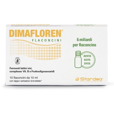 Dimafloren 6 Miliardi 10 Flaconcini Da 10 Ml Senza Glutine Dimafloren 6 Miliardi 10 Flaconcini Da 10 Ml Senza Glutine