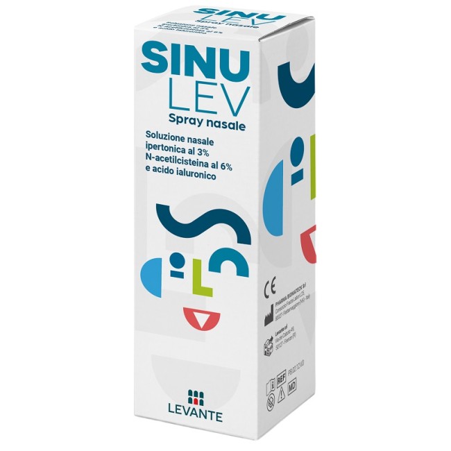 Sinulev Soluzione Nasale Ipertonica 3% 30 Ml