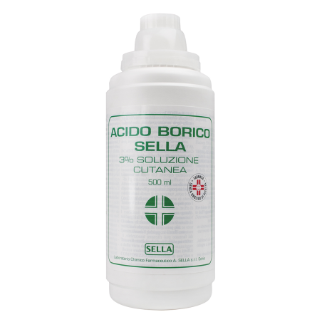 Acido Borico Sella 3% Soluzione Cutanea Acido Borico Acido Borico Sella 3% Soluzione Cutanea Acido Borico