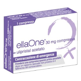 Ellaone  30 Mg Compressa Rivestita Con Film Ulipristal Acetato