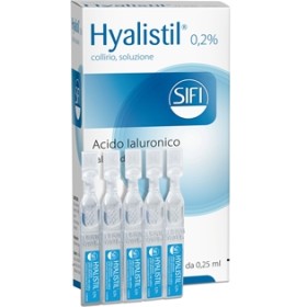 Hyalistil 0,2% Collirio, Soluzione Acido Ialuronico Sale Sodico