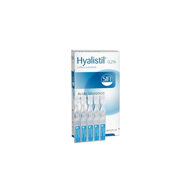 Hyalistil 0,2% Collirio, Soluzione Acido Ialuronico Sale Sodico