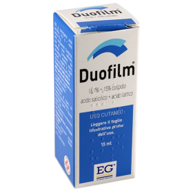 Duofilm 16,7% + 15% Collodio Acido Salicilico + Acido Lattico