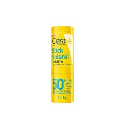Cerave Stick Solare Invisibile Spf50+ 8 G Cerave Stick Solare Invisibile Spf50+ 8 G