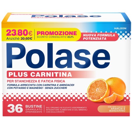 Polase Plus Carnitina Promo 36 Bustine Polase Plus Carnitina Promo 36 Bustine