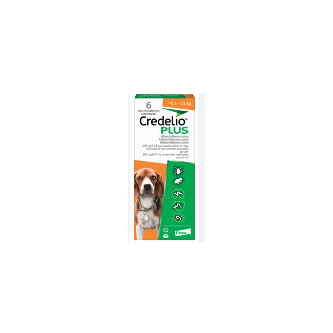 CREDELIO PLUS*6CPR 5,5-11KG