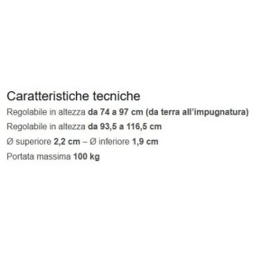 Stampella Avambraccio Colore Nero Confezione Da 1paio Stampella Avambraccio Colore Nero Confezione Da 1paio