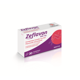 Zeflavon 500 Mg Compresse Rivestite Con Film Flavonoidi Micronizzati, Come Diosmina E Altri Flavonoidi Espressi Come Esperidina