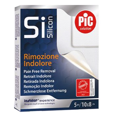 Cerotto Pic Postop Silicone 5x7 5 Pezzi Cerotto Pic Postop Silicone 5x7 5 Pezzi