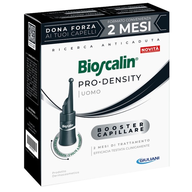 Bioscalin Pro Density Uomo Booster Capillare 16 Fiale X 2,5ml Bioscalin Pro Density Uomo Booster Capillare 16 Fiale X 2,5ml