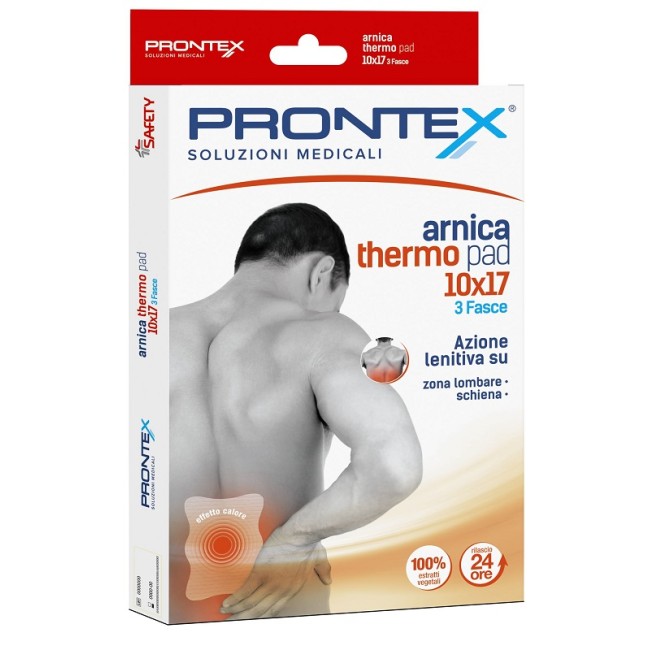 Fascia Prontex Arnica Thermo Pad 10 X 17 3 Pezzi Fascia Prontex Arnica Thermo Pad 10 X 17 3 Pezzi