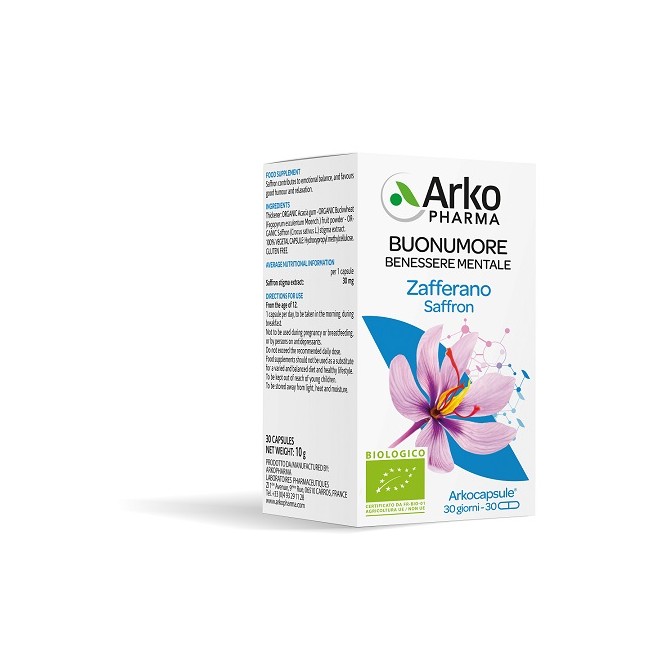 Arko Capsule Zafferano Bio 30 Capsule Arko Capsule Zafferano Bio 30 Capsule