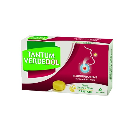 Tantum Verdedol 8,75 Mg Pastiglie Gusto Limone E Miele Flurbiprofene Tantum Verdedol 8,75 Mg Pastiglie Gusto Limone E Miele Flurbiprofene