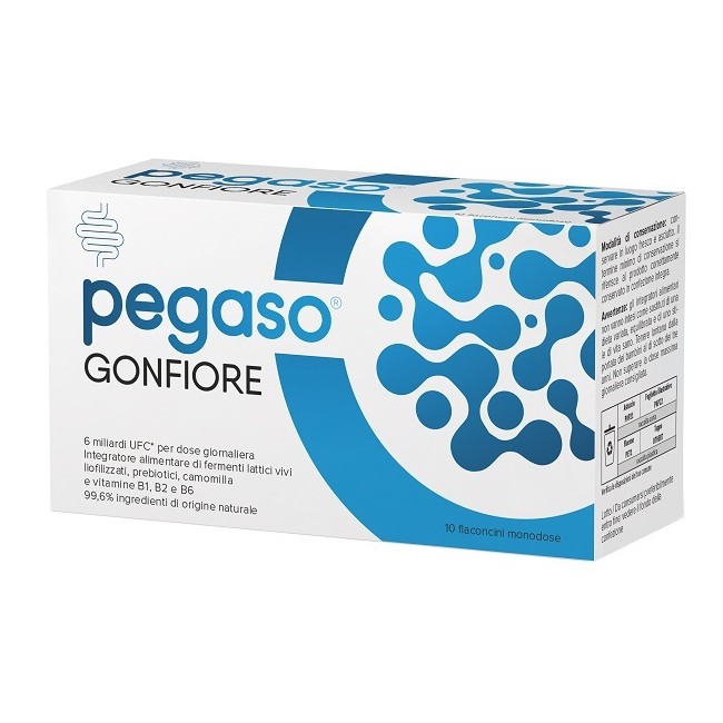 Pegaso Gonfiore 10 Flaconcini Da 10 Ml Senza Glutine Naturalmente Privo Di Lattosio Pegaso Gonfiore 10 Flaconcini Da 10 Ml Senza Glutine Naturalmente Privo Di Lattosio