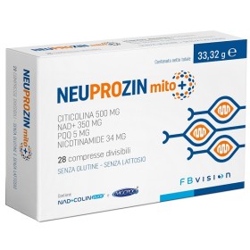 Neuprozin Mito + 28 Compresse Divisibili Senza Glutine E Lattosio Con Nad+colin Pure E Mgcpqq