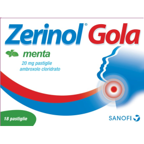 Zerinol Gola Menta 20 Mg Pastiglie Ambroxolo Cloridrato