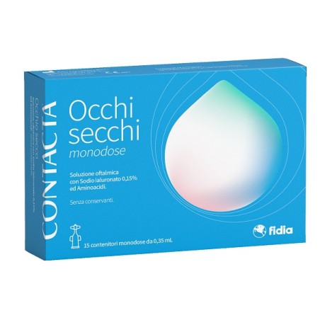 Contacta Occhi Secchi Monodose 15 Contenitori Monodose Da 0,35 Ml Contacta Occhi Secchi Monodose 15 Contenitori Monodose Da 0,35 Ml