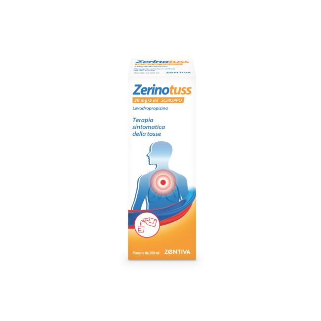 Zerinotuss 30 Mg/5 Ml Sciroppo Levodropropizina Zerinotuss 30 Mg/5 Ml Sciroppo Levodropropizina