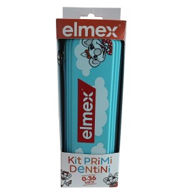 Elmex Kit Primi Dentini 0-36 Mesi 1 Elmex Bimbi Dentifricio 50 Ml + 1 Elmex Spazzolino Bimbi Educativo New 0-3 Anni