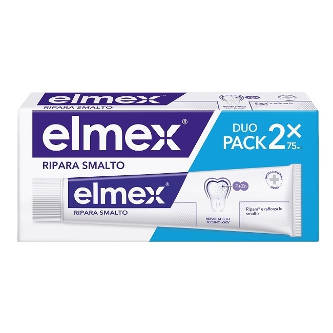 Elmex Ripara Smalto 2 Pezzi 75 Ml Elmex Ripara Smalto 2 Pezzi 75 Ml