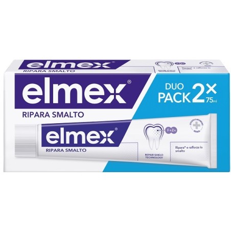 Elmex Ripara Smalto 2 Pezzi 75 Ml Elmex Ripara Smalto 2 Pezzi 75 Ml