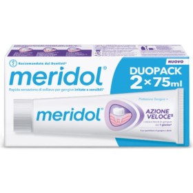 Meridol Dentifricio Azione Veloce 75 Ml Bitubo