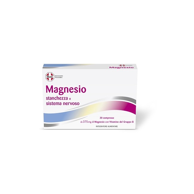 Matt Divisione Pharma Magnesio Stanchezza E Sistema Nervoso 30 Compresse Matt Divisione Pharma Magnesio Stanchezza E Sistema Nervoso 30 Compresse