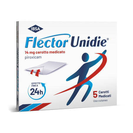 Flector Unidie 14 Mg, Cerotto Medicato Piroxicam Flector Unidie 14 Mg, Cerotto Medicato Piroxicam