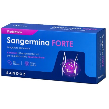 Sangermina Forte 14 Capsule Da 295 Mg Senza Glutine Sangermina Forte 14 Capsule Da 295 Mg Senza Glutine