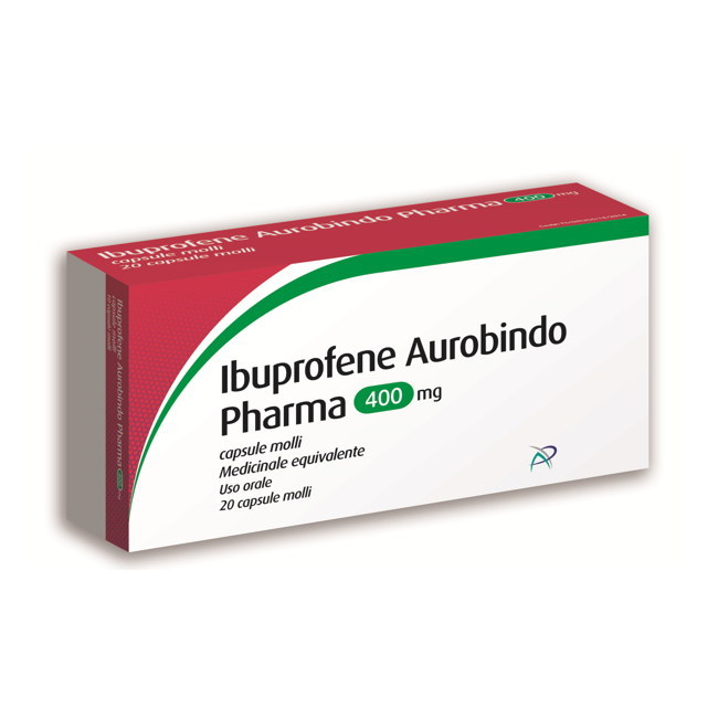 Ibuprofene Aurobindo Pharma 400 Mg Capsule Molli Medicinale Equivalente Ibuprofene Aurobindo Pharma 400 Mg Capsule Molli Medicinale Equivalente