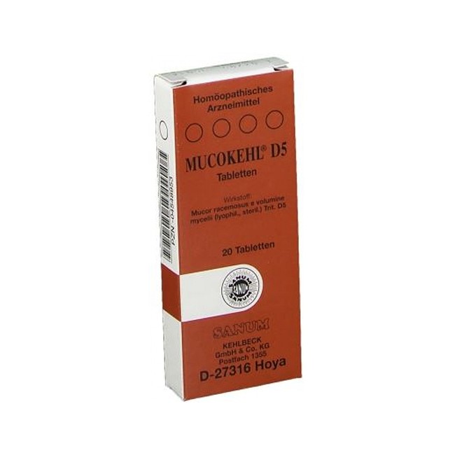 MUCOKEHL D5 20CPR SANUM