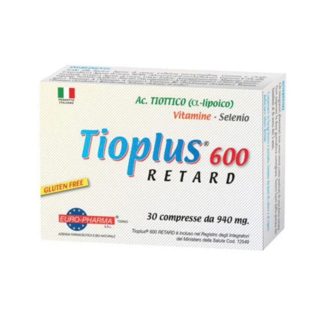 TIOPLUS 600 RETARD 30CPR TIOPLUS 600 RETARD 30CPR