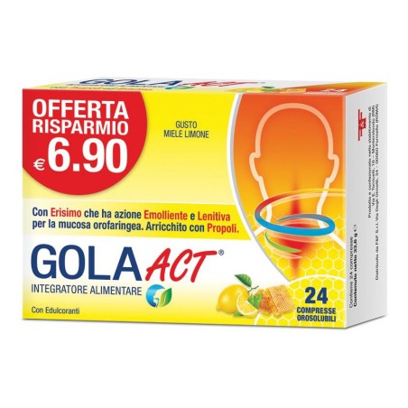 GOLA ACT MIELE LIMONE 24CPR GOLA ACT MIELE LIMONE 24CPR
