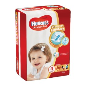 Pannolino Huggies Ultra Comfort Base 4 18 Pezzi