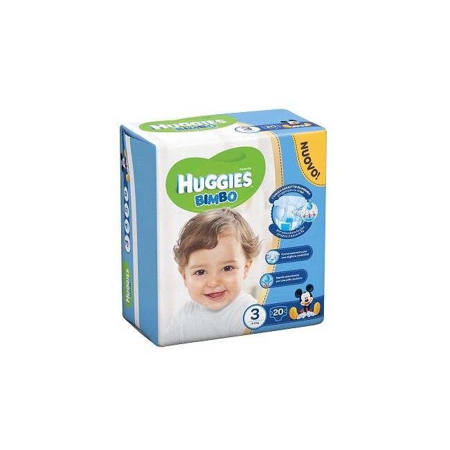 HUGGIES BASE BOY 3 20PZ