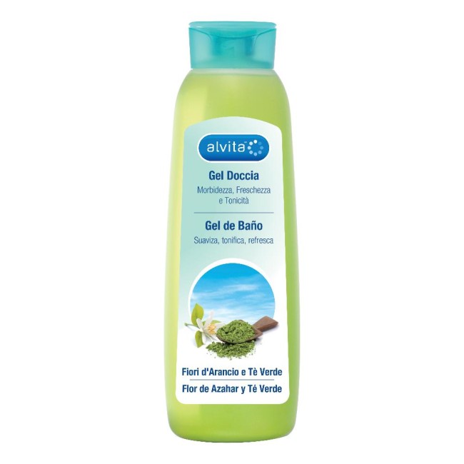 Alvita Gel Doccia Fiori Arancio/te' Verde 300 Ml