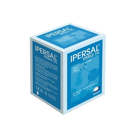 IPERSAL STERILE 3% 20FLAC 5ML