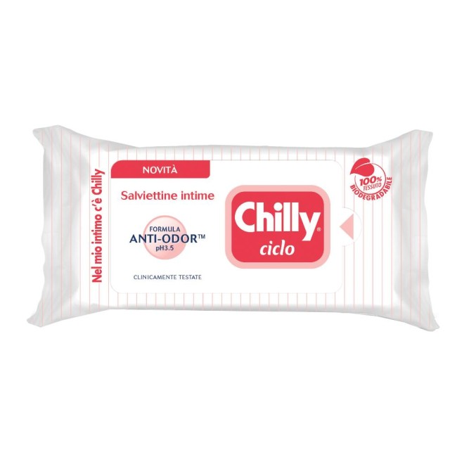 Chilly Salviette Ciclo 12 Pezzi Chilly Salviette Ciclo 12 Pezzi